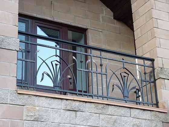 Кованые балконные перила (ограждения) Одесса