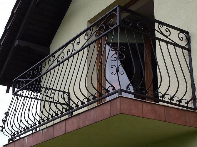 Кованые балконные перила (ограждения) Одеса - photo 5