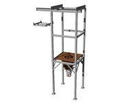 Комплекс для перевантаження вмісту мішків "Біг-бег" та фасування мішків відкритого типу Запорожье - изображение 1