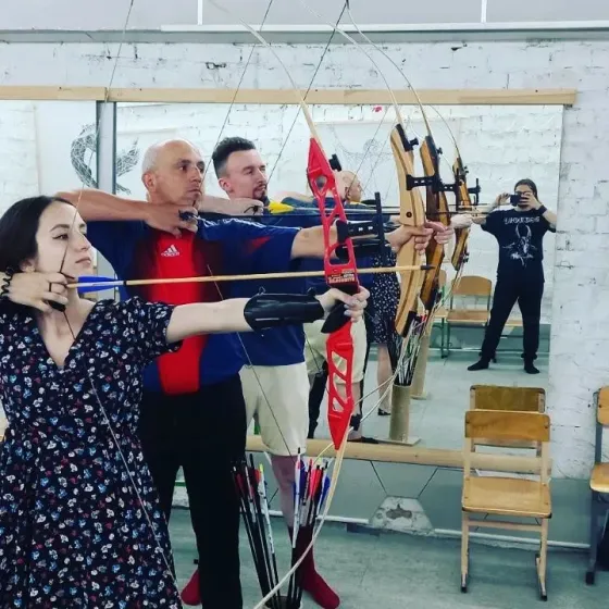 Корпоратив і тімбілдинг у Києві — стрільба з лука для компанії Київ