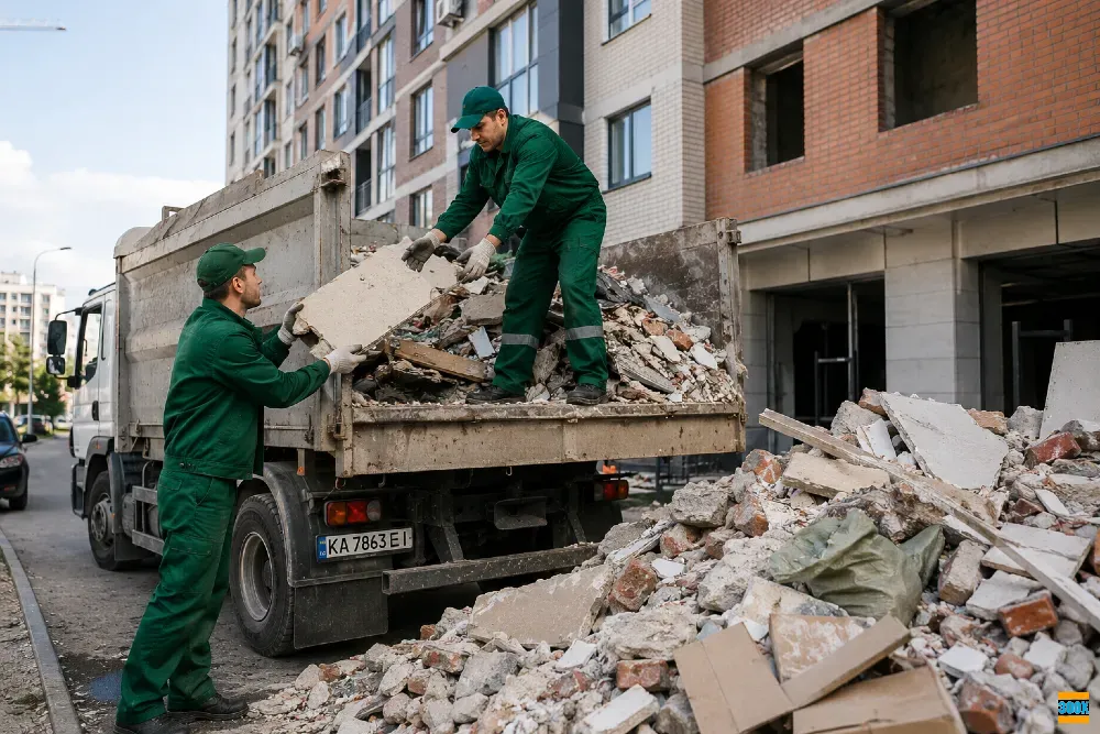 Вывоз строительного мусора Киев цена – недорого, быстро и с погрузкой Київ - photo 1