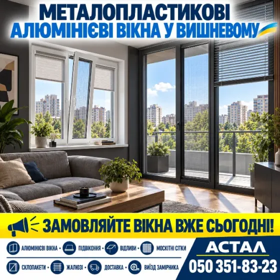Москітні сітки у Вишневому – виготовлення та встановлення *Астал* Вишнёвое