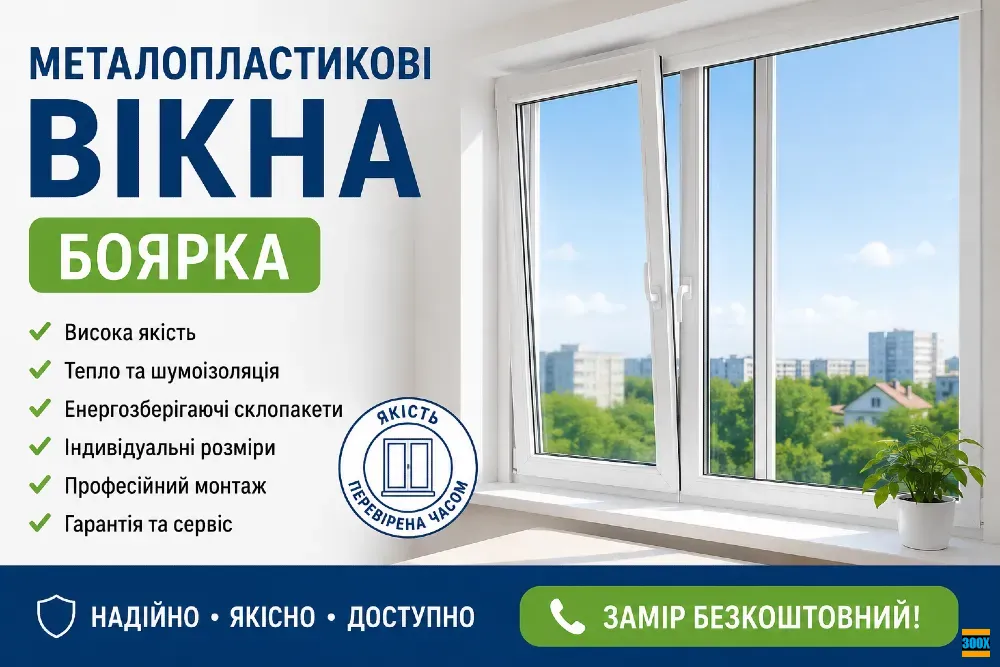 Металопластикові вікна Боярка Боярка - photo 1