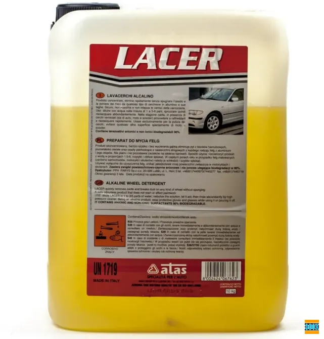 Лужний засіб для очищення колісних дисків Lacer Atas Київ - photo 1