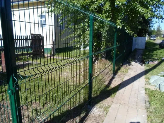 Секційні паркани із 3D сітки — монтаж під ключ Кировоград