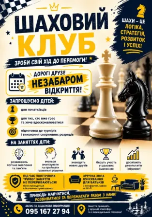 Шаховий клуб в Ірпені Ірпінь