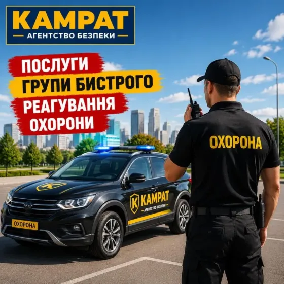 Физическая охрана объектов в Кривом Роге — надежная защита бизнеса и имуществ Кривий Ріг