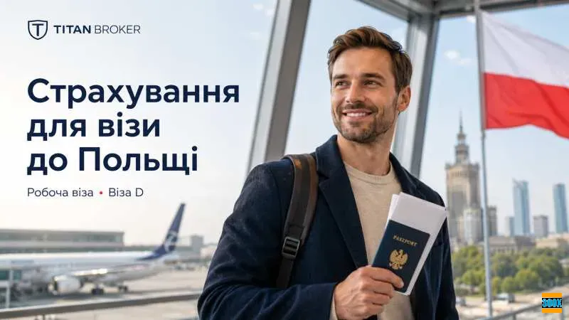 Страхування на робочу візу до Польщі Львів - photo 1