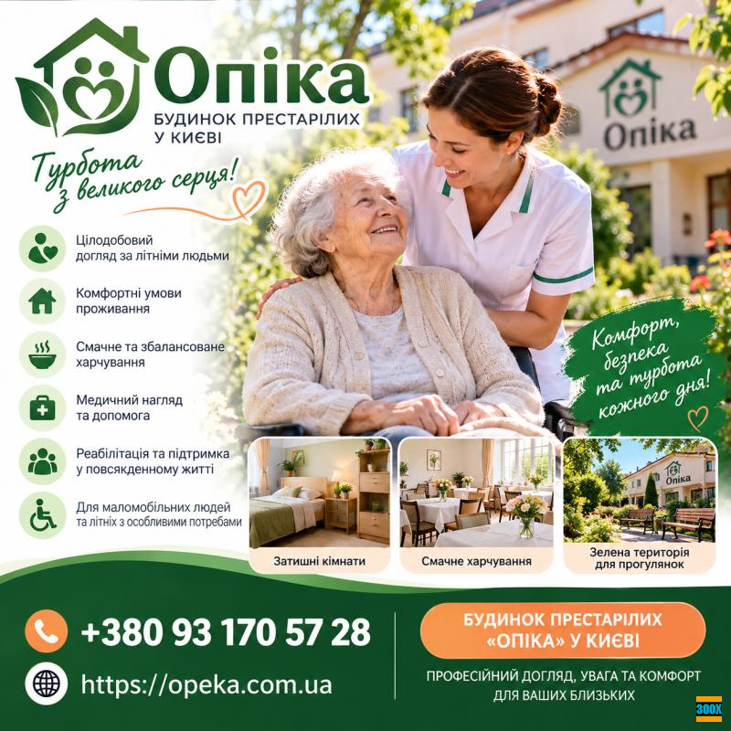 Будинок престарілих «Опіка» у Києві — турботливий догляд за літніми людьми Ужгород - photo 1