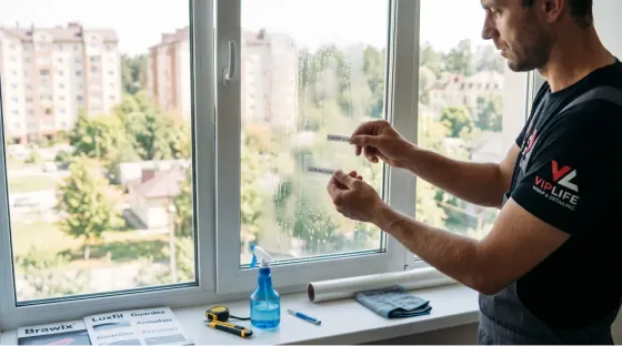 Бронепленка на окна от взрывной волны: Ирпень Буч Ирпень